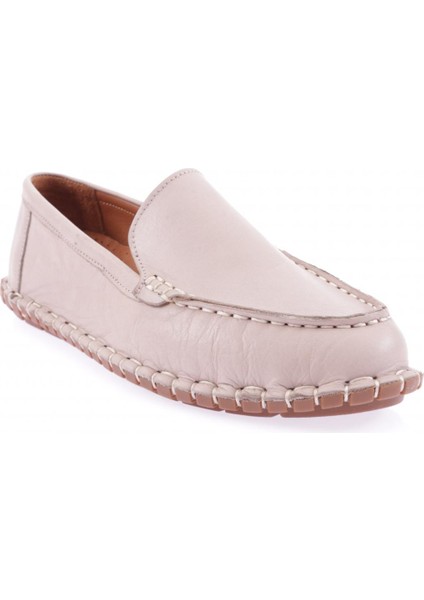 603-23Y Kadin Dikiş Detayli Loafer Ayakkabi fiyatları