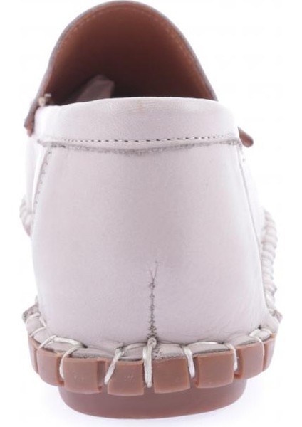 603-23Y Kadin Dikiş Detayli Loafer Ayakkabi fırsatları