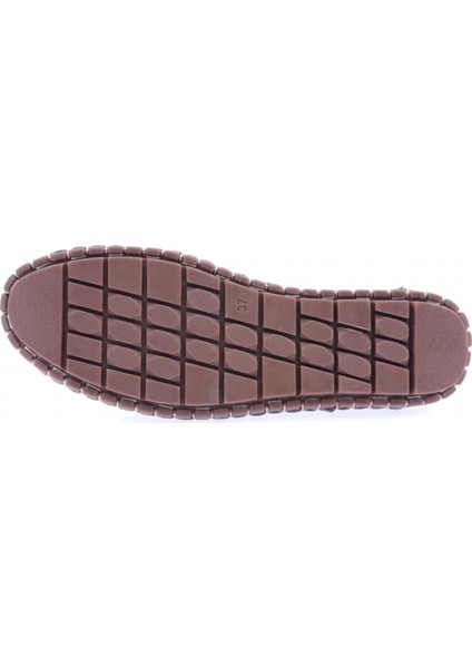 603-23Y Kadin Dikiş Detayli Loafer Ayakkabi indirimleri