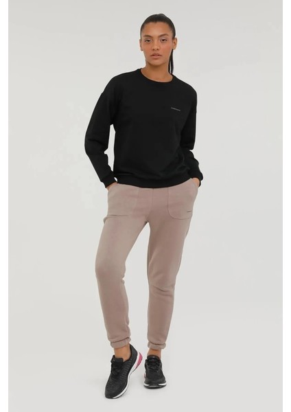 Kadın Sweatshirt W-SN79 3m Siyah/black 23W42SN79