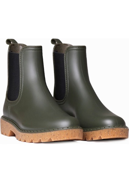 Kadın Yağmur Botu Cali Toni Pons Rain Ankle Boot In Khaki (Caqui)