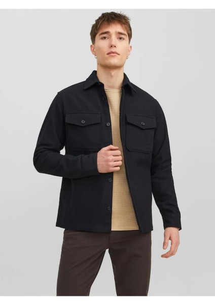 Jack & Jones Erkek Gömlek Ceket Jprroy 3296 Siyah/black 13W13JPRROY