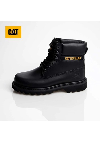 erpillar Deri Günlük Kauçuk Kaydırmaz Taban Outdoor Kışlık Bot modelleri