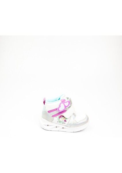 101387720 Mante Beyaz Bilekli Kız Bebek Sneaker