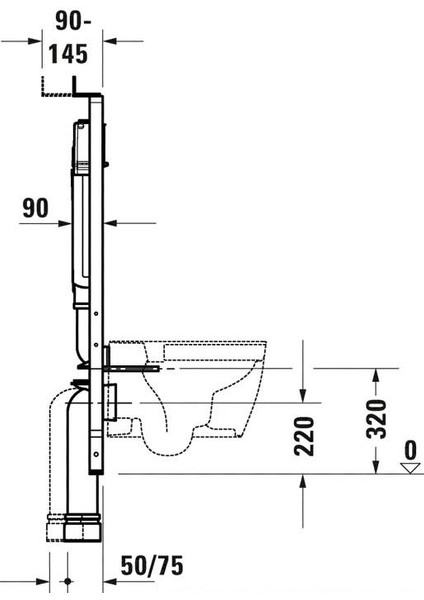 Durasystem Gömme Rezervuar, Alçıpan 9Cm fiyatları
