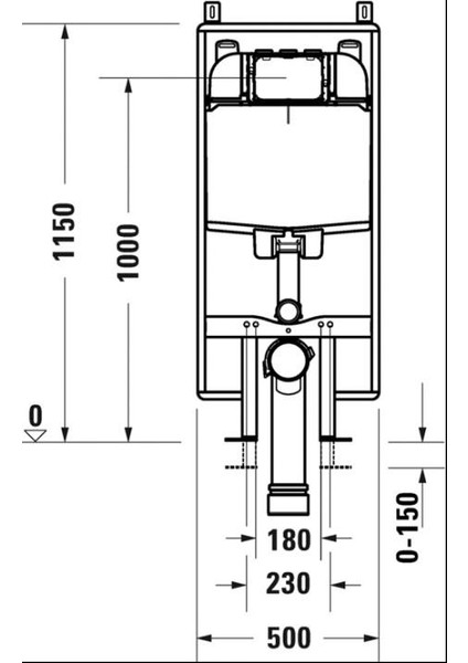 Durasystem Gömme Rezervuar, Alçıpan 9Cm modelleri