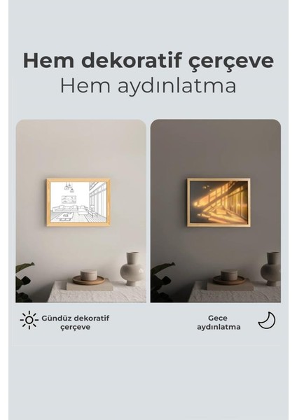 Dekoratif 3 Boyutlu Işıklı Tablo indirimleri