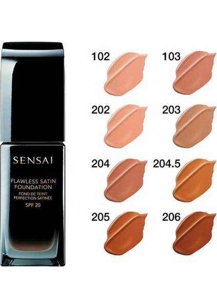 Flawless Satin Foundation FS203 SPF20 Nuetralbeige