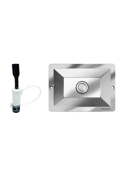 8Cm Degısım Kıtı Büyük Panel Parlak Krom 15011-Pb