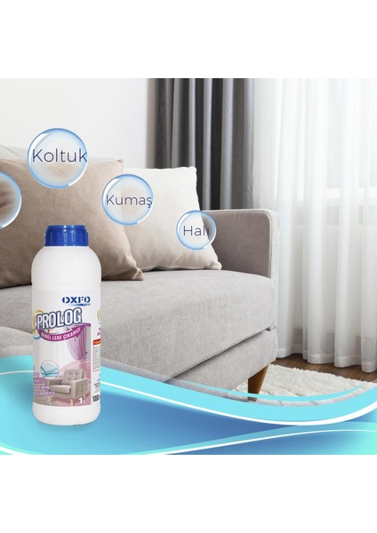 Oxfopro Prolog Halı,koltuk,duvar Kağıdı,ayakkabı,teksitiller ve Tüm Zeminler Için Leke Çıkartıcı 1 Litre