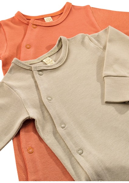 Candy 2 Parça Organik Pamuk Bebek Çocuk Tulumu 2'li Takım fiyatları