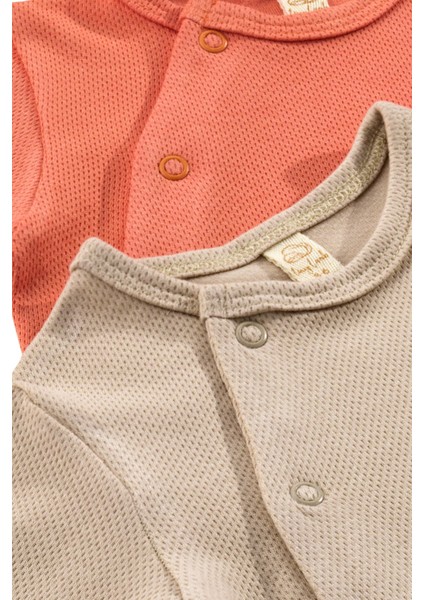 Candy 2 Parça Organik Pamuk Bebek Çocuk Tulumu 2'li Takım modelleri