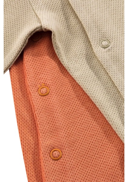 Candy 2 Parça Organik Pamuk Bebek Çocuk Tulumu 2'li Takım indirimleri