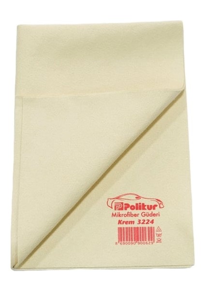 3224 Mikrofiber Güderi Bez Krem 50X70 cm