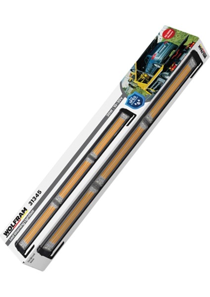LED Uyarı Lightbar 30 Watt 31345 45,8 cm x 5,5 cm x 4,5 cm
