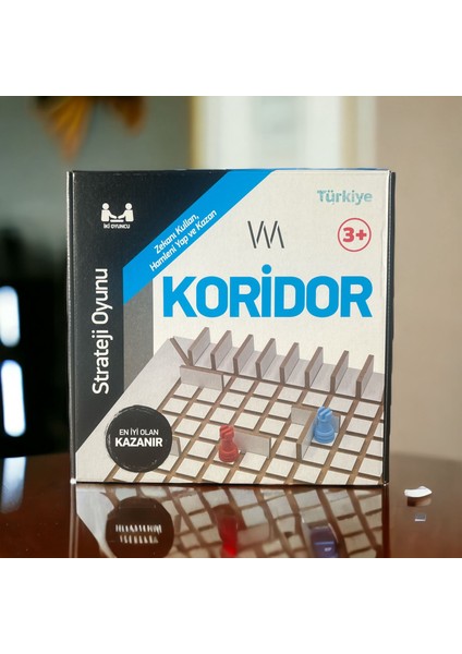 Ahşap Koridor Strateji Oyunu - Blook The Corridor Strategy Game