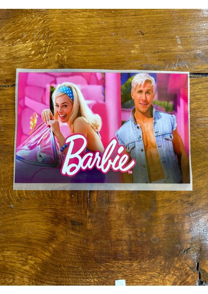 21X14 cm Ütü Ile Yapışan Pembe Flim Kahramanları Transfer Baskı Arma Tişört Baskı