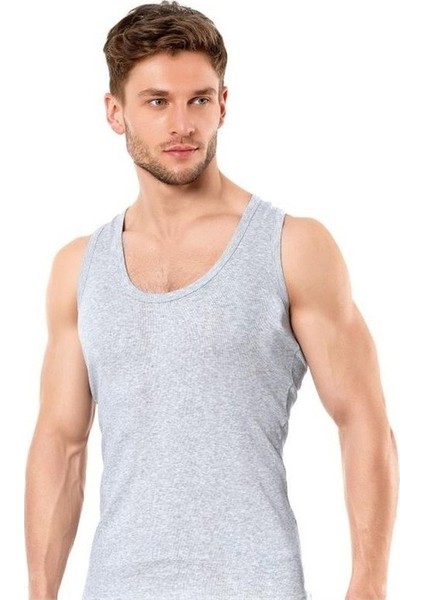 Erkek 6'lı Paket 01 Pamuklu Penye Atlet modelleri