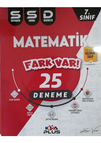 7.Sınıf Matematik SSD Sistematik Sarmal Deneme