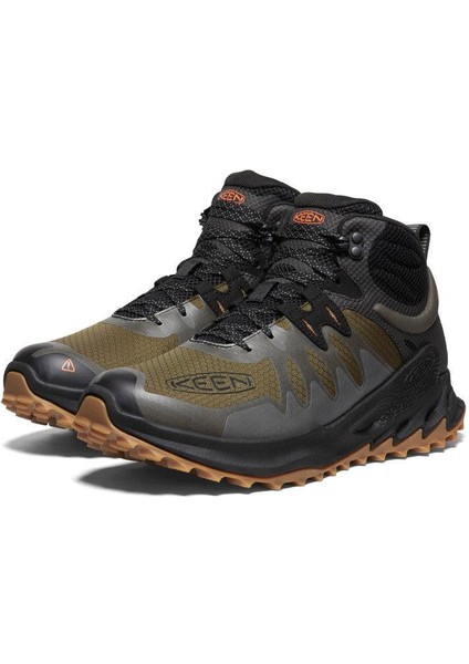 Salomon Keen Zionic Mıd Wp Su Geçirmez Yürüyüş Botu - Dark Olive/scarlet Ibis fiyatları