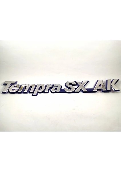 Tempra Sxak Arka Bagaj Yazı