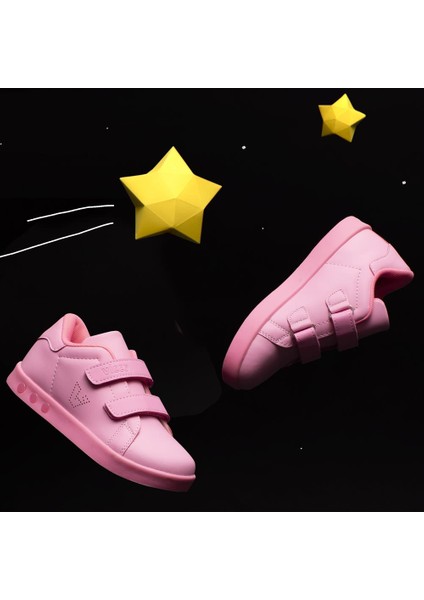 Oyo Sneaker Pembe Kız Çocuk Işıklı Spor Ayakkabı