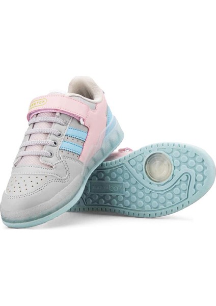 Bestof Jordan Sneaker Gri Pembe Mevsimlik Kız Çocuk Spor Ayakkabı fiyatları