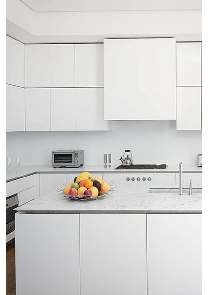 Mat Beyaz Yapışkanlı Kaplama Folyosu 50 cm x 7 mt