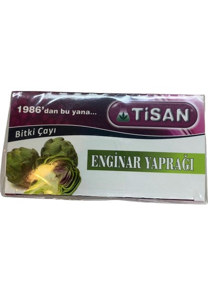 Enginar Yaprağı Bitki Çayı 20 Süzen Poşet