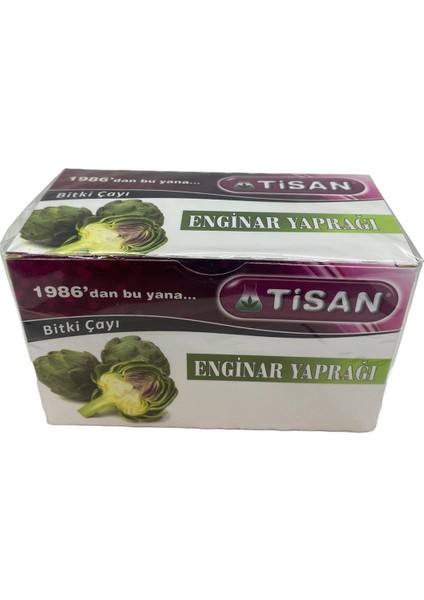 Enginar Yaprağı Bitki Çayı 20 Süzen Poşet