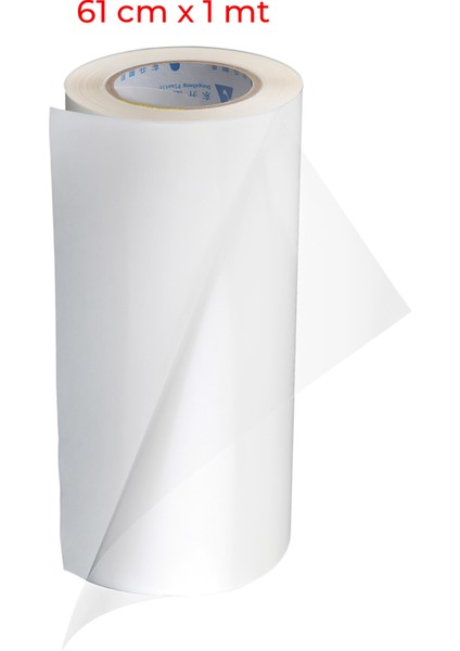ŞEFFAF YAPIŞKANLI FOLYO 61 CM X 1 METRE