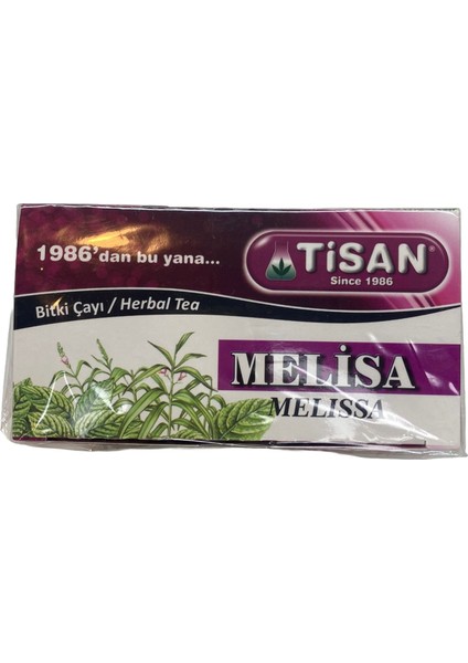 Melisa Bitki Çayı 20 Süzen Poşet