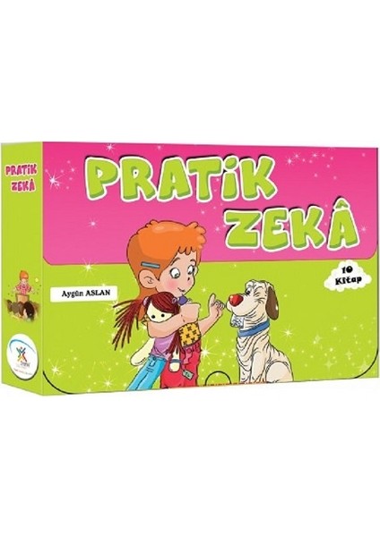 Pratik Zeka Gülcan Dizisi - 10 Kitap Set - Aygün Aslan