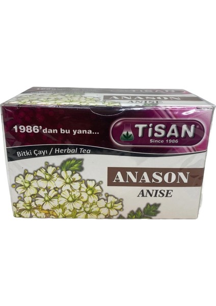 Anason Bitki Çayı 20 Süzen Poşet