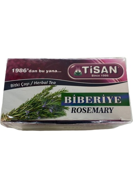 Biberiye Bitki Çayı 20 Süzen Poşet