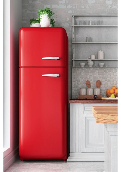 Parlak Kırmızı Yapışkanlı Kaplama Folyosu 61 CM X 2 MT