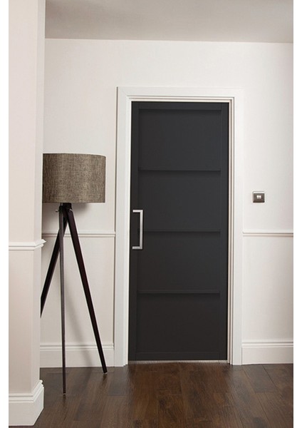 Mat Siyah Yapışkanlı Kaplama Folyosu 122 CM X 3 MT indirimleri