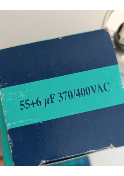 Bekatech CBB65 Klima Kapasitör Kondansatör 55+6 Μf 370/400 Vac