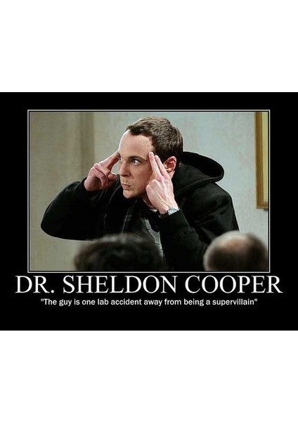 The Big Bang Theory, Dr Sheldon Lee Cooper Tişört