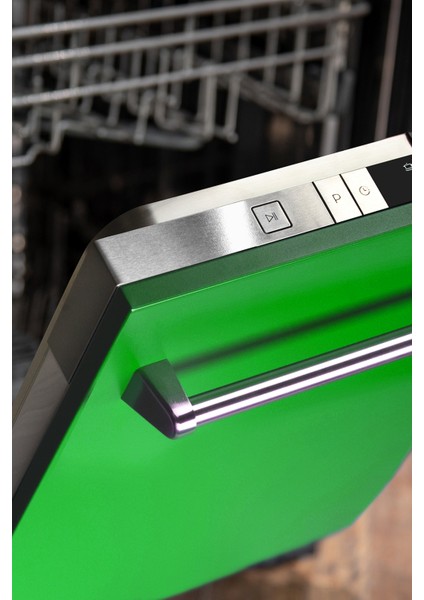 Parlak Yeşil Yapışkanlı Kaplama Folyosu 122 CM X 8 MT