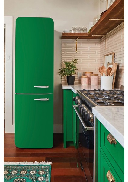 Mat Yeşil Yapışkanlı Kaplama Folyosu 122 CM X 1 MT fırsatları