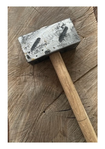 5kg Balyoz Düz Çarpma Çekiç Çelik Kare Çarpma Balyoz