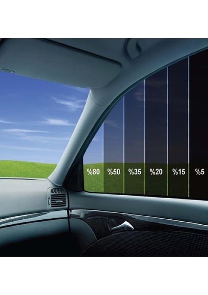 Cam Filmi Siyah Amerikan Çizilmez Açık ton 50 cm x 2 metre fırsatları