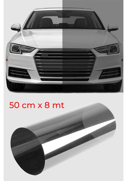 Cam Filmi Siyah Amerikan Çizilmez Açık ton 50 cm x 8 metre