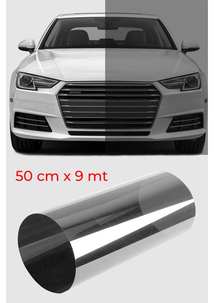 Cam Filmi Siyah Amerikan Çizilmez Açık ton 50 cm x 9 metre