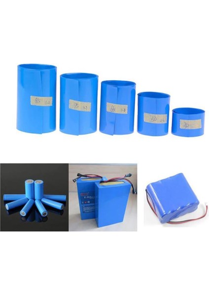 350X0.18 18650 Batarya Pvc Shrink Kaplama MAKARON(50CM)
