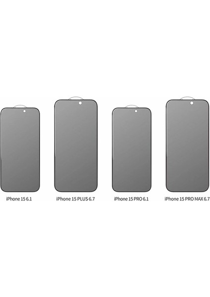 iphone 15 Uyumlu Kırılmaz Cam Privacy Hayalet Tam Kaplayan Ekran Koruyucu fiyatları
