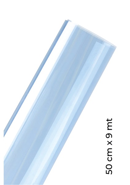 Mavi Cam Filmi Açık ton Amerikan Çizilmez 50 cm x 9 metre