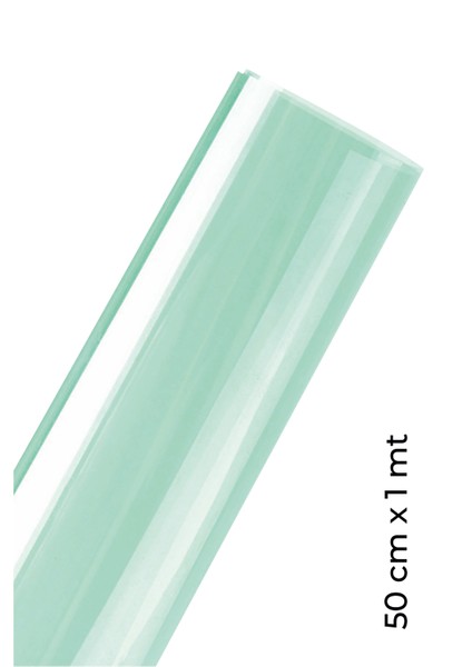 Yeşil Cam Filmi Açık ton Amerikan Çizilmez 50 cm x 1 metre