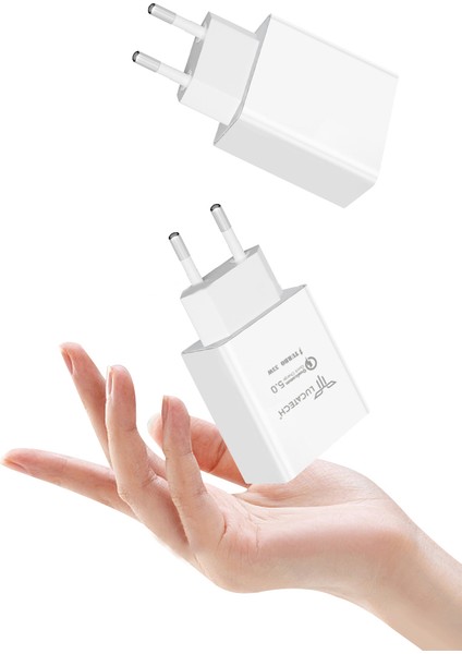 45W USB + Pd Girişli Hızlı Şarj Başlığı Turbo Super Charge Fast Charcıng Şarj Kafası
